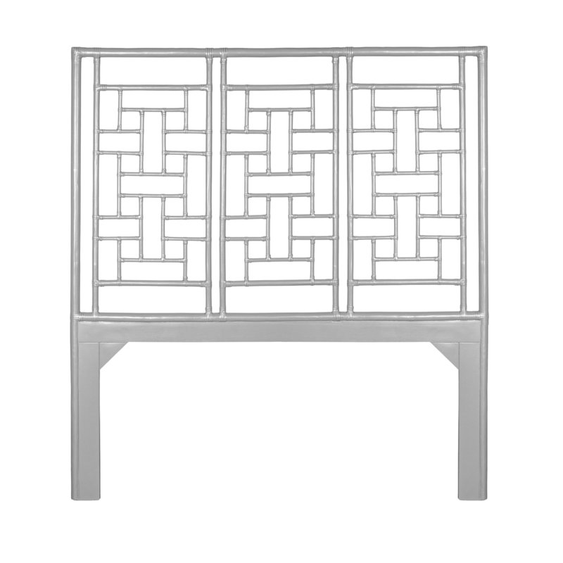 Ohana Low Profile Standard Bed, Queen, Light Gray