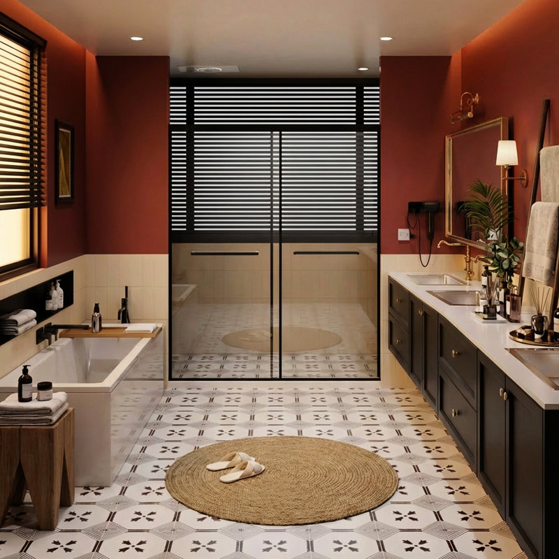 Porte de douche de 72 pouces de hauteur, double coulissement en aluminium avec largeur réglable et fonction de fermeture en douceur pour la mise à niveau de la salle de bain, largeur de 60 pouces, retraite étanche