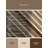 Machine Washable Penola Rustic Wood & Shiplap Rug in Gray – Beige Binding-2081873922