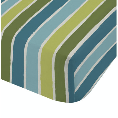 Dino Polycotton Fitted Sheet 90x200cm