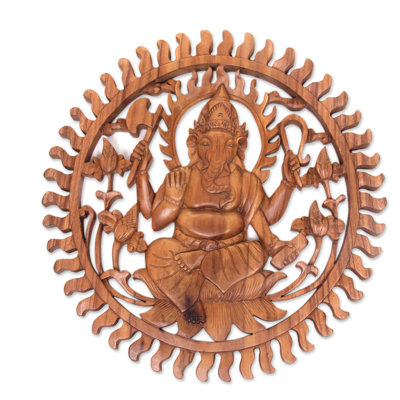 Handmade Traditional Religious & Spiritual Wall Decor on Solid Wood