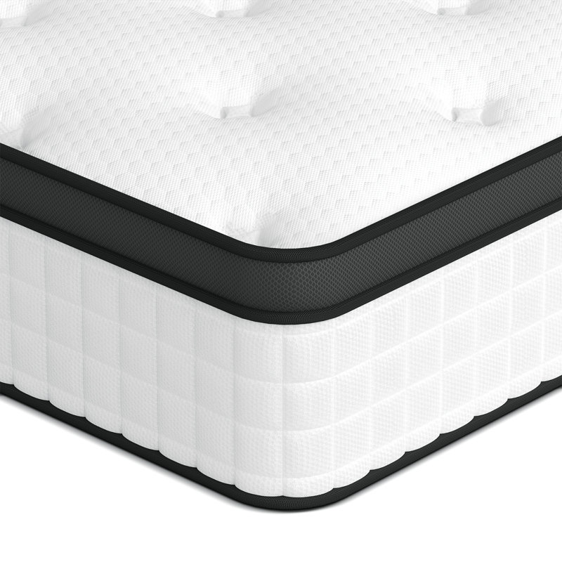 12'' Medium Mattress Cooling Gel Memory Hybrid Mattress in a Box