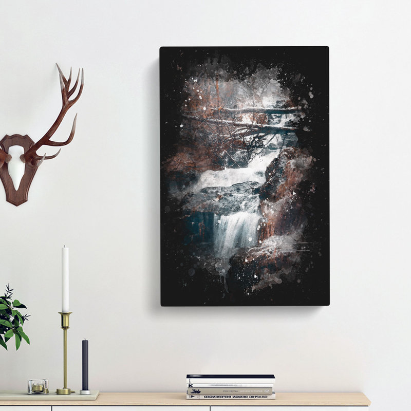 Forest In Norway - Wrapped Canvas Print, 60cm H x 40cm W x 3cm D
