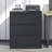 3 Locking Metal Cabinet For Office, Black Color 3 Drawer Filing With Lock, Office Document Storage-1164344561