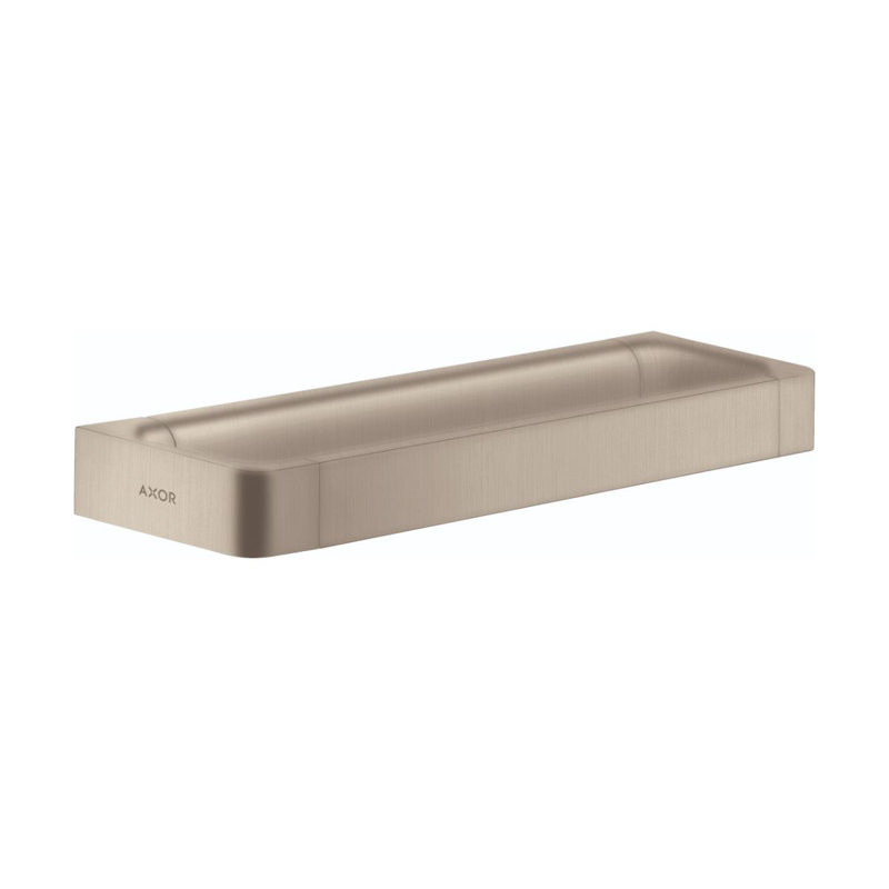 Universal Softsquare Wall Mounted Towel Bar, Brushed Nickel