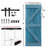 Pine Wood Sliding DIY Barn Door With Installation Hardware Kit