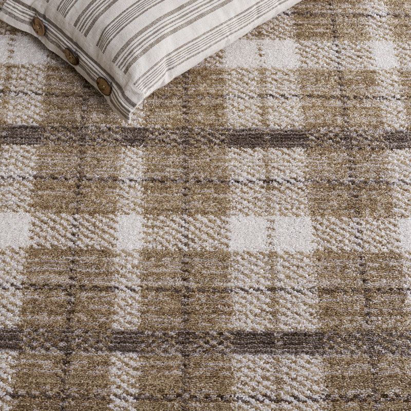 Tapis à carreaux Oxford Plaids 300 Performance, Rectangle 6 pi 7 po x 9 pi