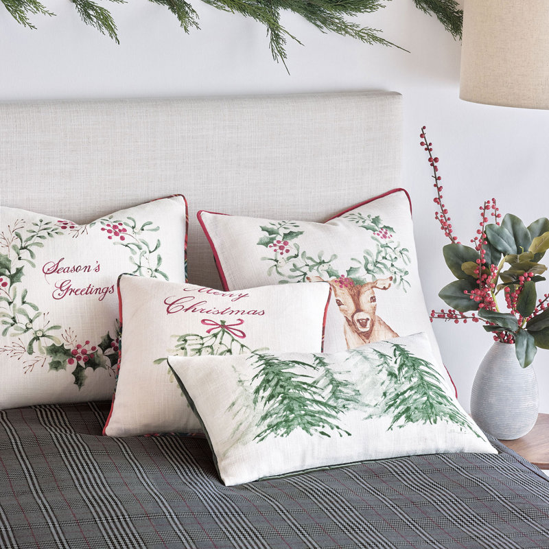 Linen Square Pillow Cover & Insert