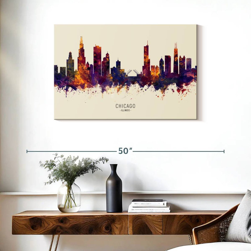 Ravi, Chicago, Illinois, horizon IV, H 24 po x l 36 po