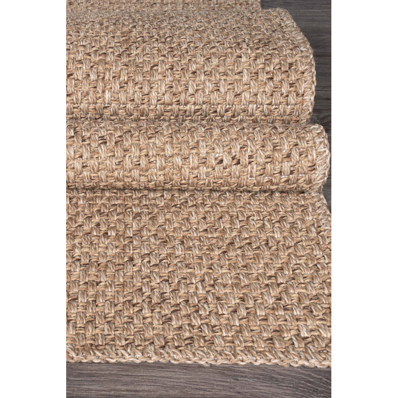 Govert Solid Colour Machine Made Indoor / Outdoor Area Rug, Runner 2'8" x 16'5"