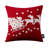 Phantoscope MC 4PC Collection Christmas Embroidered Decorative Holiday Series Throw Pillows, Covers with Inserts, 18" x 18", Set of 4-339308669