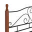 Rosalind Wheeler Bed Frame Black Metal-1334320953-1334320958