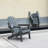 Hdpe Folding Adirondack Chair With Dual Cup Holder - Composite Adirondack Chair With Wood Texture-1641799972