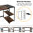 55'' W Computer Writing Study Desk with Storage Shelves