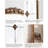 European-Style Court-Style Iron Frame Full-Length Mirror-1510913256