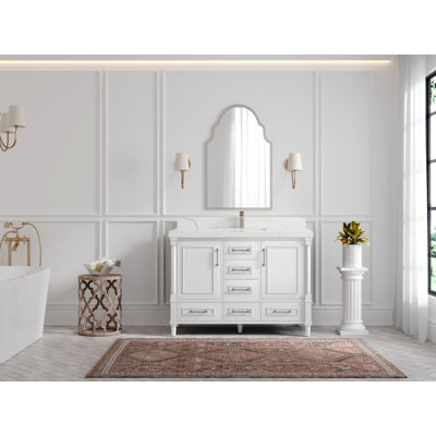 Aberdeen 48'' Single Bathroom Vanity with Top