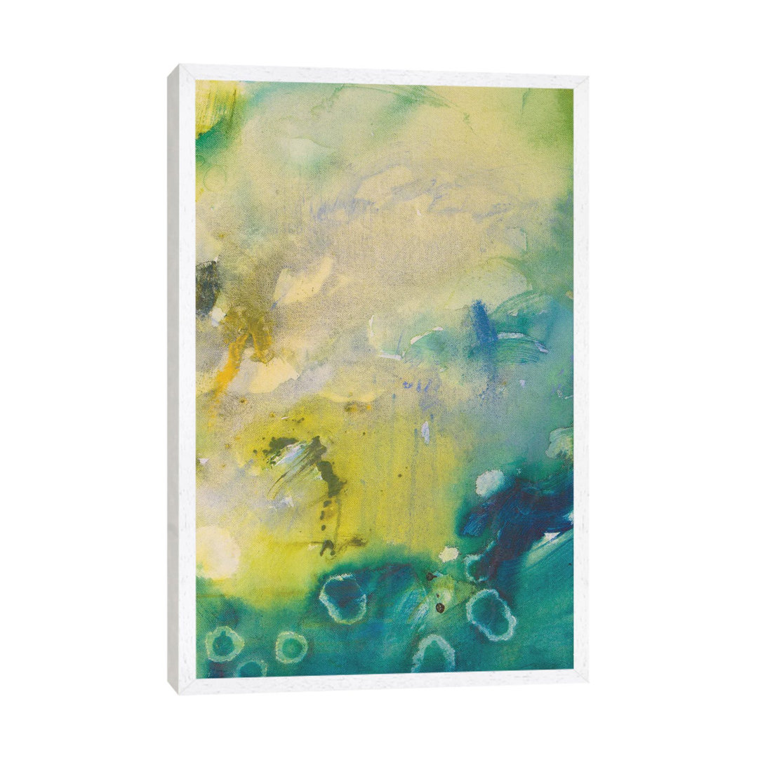 Leinwandbild Turquoise Flow III von Jennifer Gardner