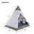 90.5" Length Outdoor Sunbed With Colorful Pillows, Wicker Patio Daybed With Cushions, Tent Shape-553055823