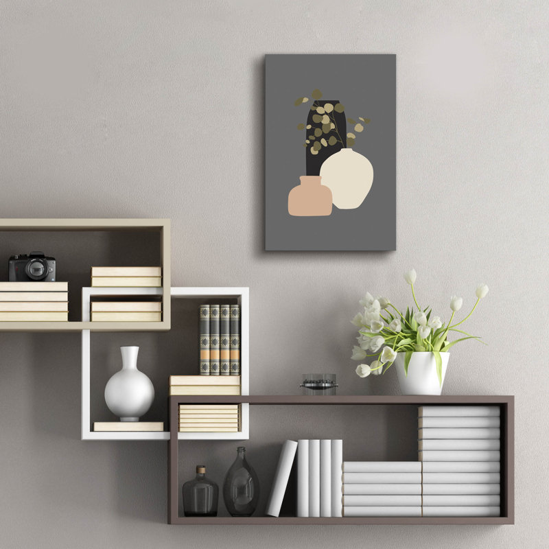 " Three Vases 3 " by Incado, 24" H x 16" W