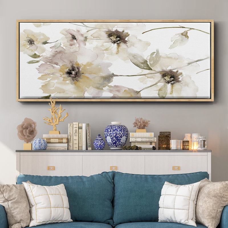 Translucent- Framed Canvas, 20" H x 50" W