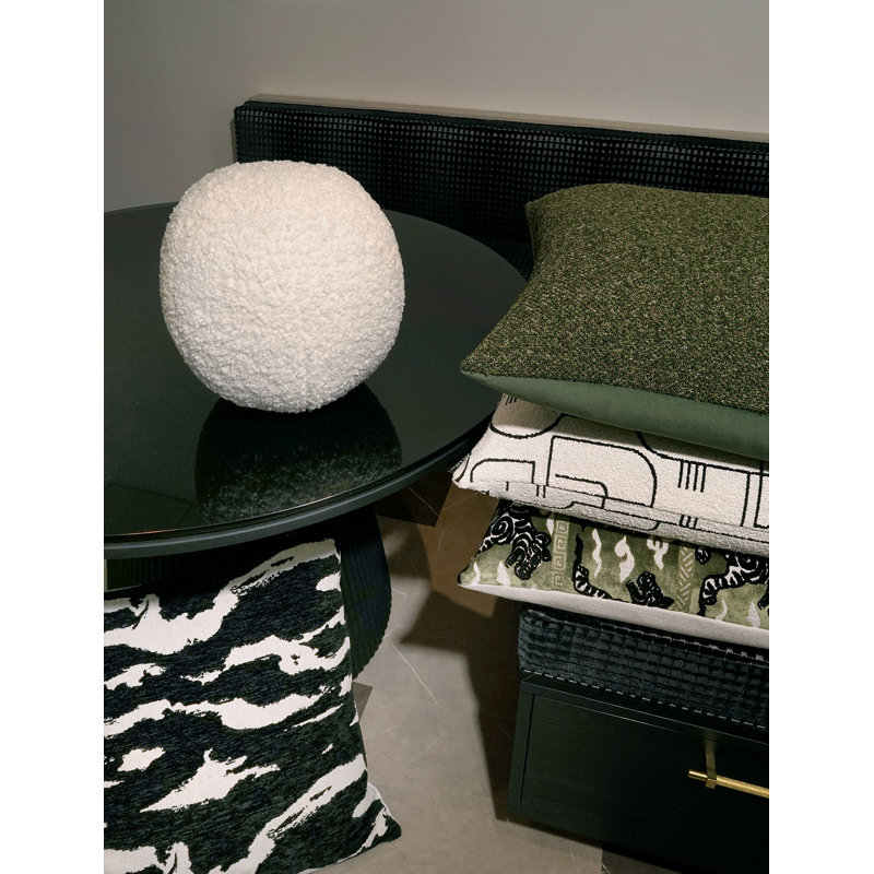 Felix Square Pillow Cover & Insert, Caviar