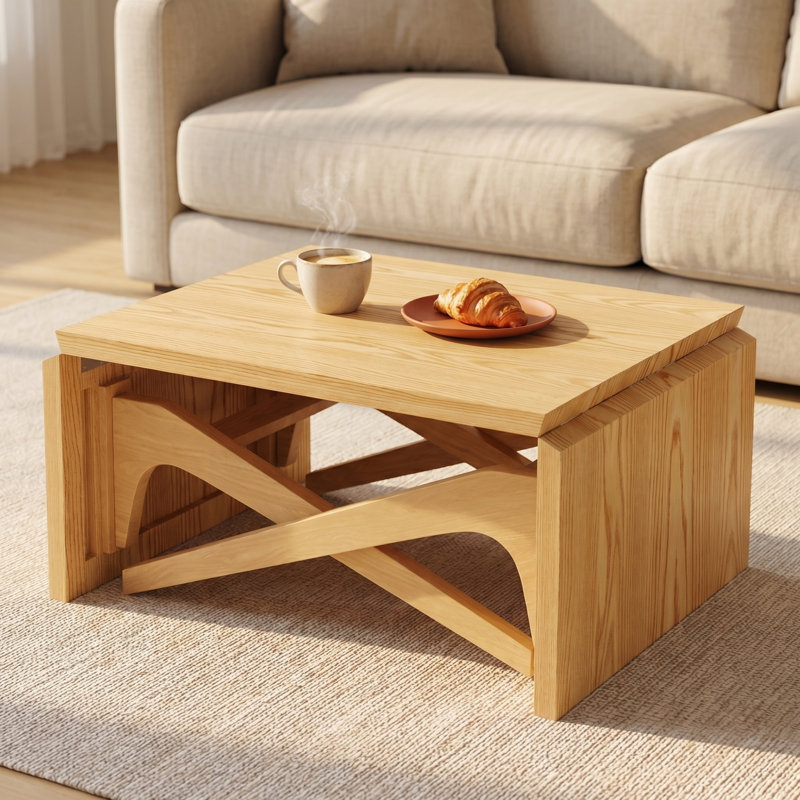 Expandable Dining Table, Natural