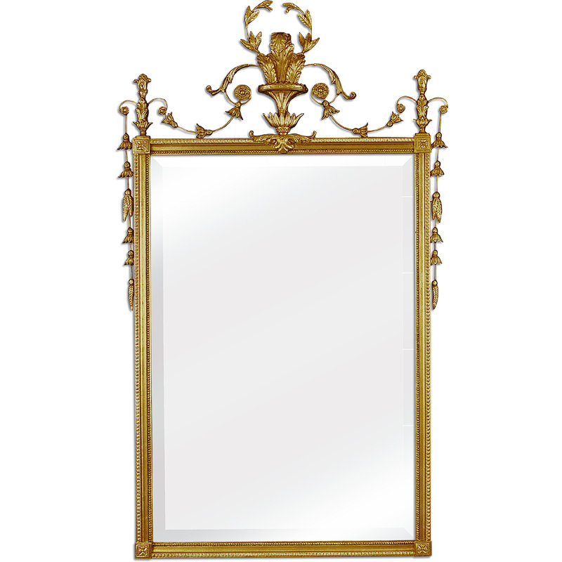 The Ardmore Flat Beveled Wall Mirror, 56" x 34"