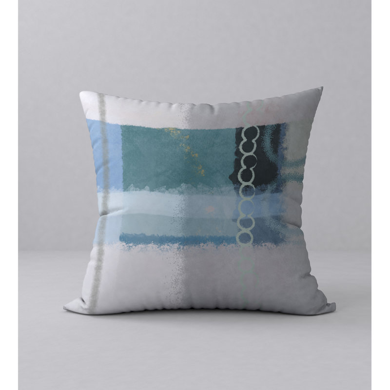 Housse de coussin décorative carrée Sound Bright, 18" x 18"