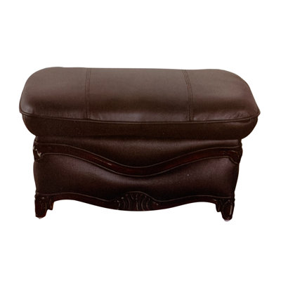 Repose-pieds standard en cuir véritable de 29 po Parkline