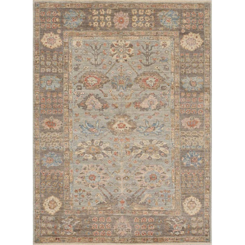 Transitional Hand Knotted Wool Oriental Area Rug