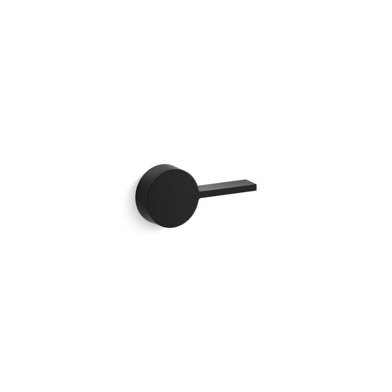 Veil Left-Hand Trip Lever, Matte Black