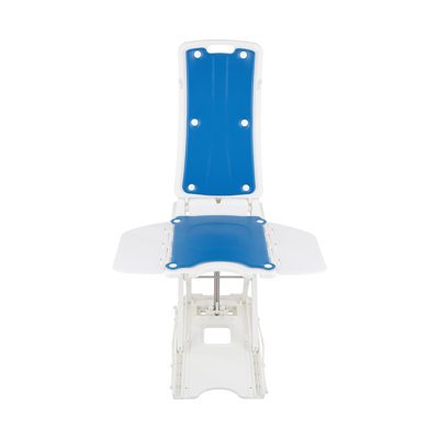 Electric Bath Lift Chair for Seniors - Waterproof Bathtub Safety Seat with Remote Control, Adjustable Height & Suction Base, 310 lbs Capacity