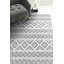 Tapis gris tissé à la main Whelington-678997307