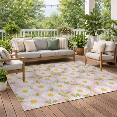 Tapis décoratif Sweet Daisy