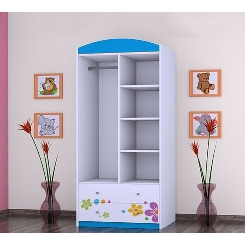 Witten 2 Door Wardrobe, Blue