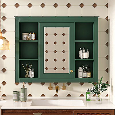 Armoire à pharmacie murale avec miroir
