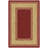 Non-Slip Border Area Rug For Living Room, Hallway, Entryway Rug, Red-1055384515