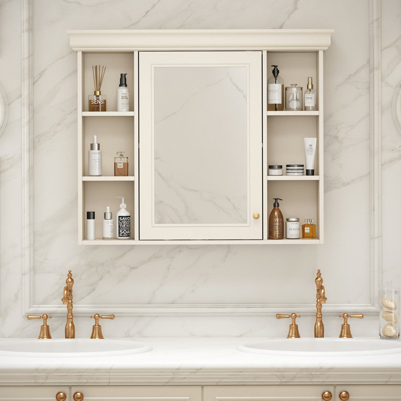 Armoire à pharmacie Lamb, Crème