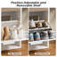 16 Pair Flip Down Shoe Storage
