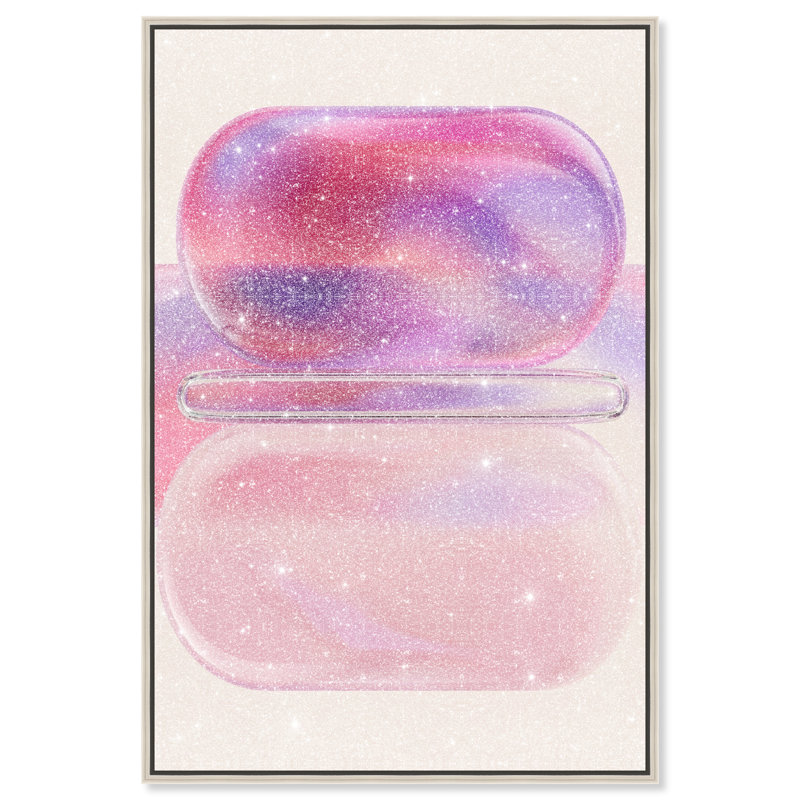 Balanced Harmony Print by Oliver Gal, 16"H x 11"W, Silver Floater Frame