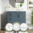 30'' Bathroom Vanity With Ceramic Sink Combo-653989027