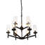 Lustre gradué à 9 lumières à niveaux-75714339