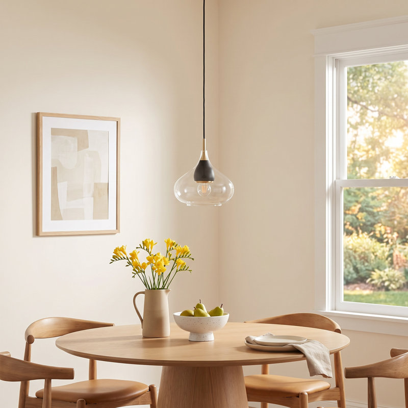 Demetra 1 - Light Gold LED Single Pendant