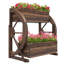 Pot à fleurs surélevé en bois