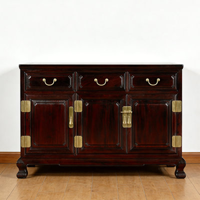 Retro simple and light luxury sideboard