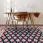 Damask Area Rug in Cream-69936155