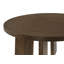 Ensemble de deux tables basses et d'appoint rondes Strouse en noyer foncé-1107408116-1107465503