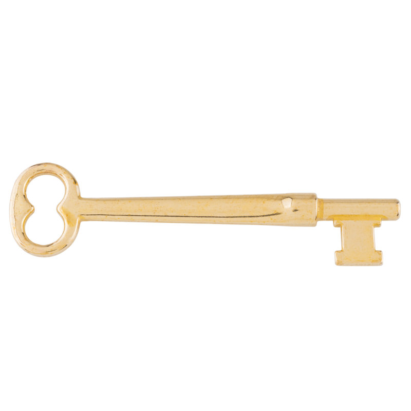 Solid Brass Skeleton Key
