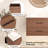30" Reddish Brown Wall Mounting Bathroom Vanity, Soft Close 2 Drawer, Cabinet And Ceramic Sink For A Smooth Efficient Function Elegant Experience