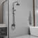 Complete Shower System with Rough in-Valve